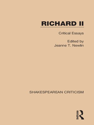 cover image of Richard II